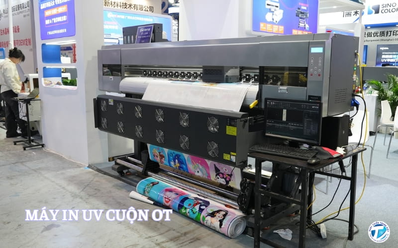 Máy in UV cuộn OT - Chi phí đầu tư thấp, nhanh chóng hồi vốn